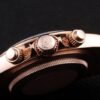 Rolex Daytona Rose Gold Plated Stainless Steel Black Dial