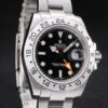 Rolex Explorer Stainless Steel Bezel Black Dial Tachymeter