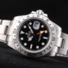 Rolex Explorer Stainless Steel Bezel Black Dial Tachymeter