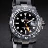 Rolex Explorer Black Ceramic Bezel Black Dial Tachymeter