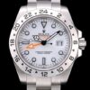 Swiss Rolex Explorer Stainless Steel White Dial Tachymeter Bezel