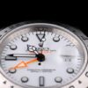 Swiss Rolex Explorer Stainless Steel White Dial Tachymeter Bezel