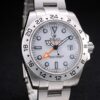 Swiss Rolex Explorer Stainless Steel White Dial Tachymeter Bezel