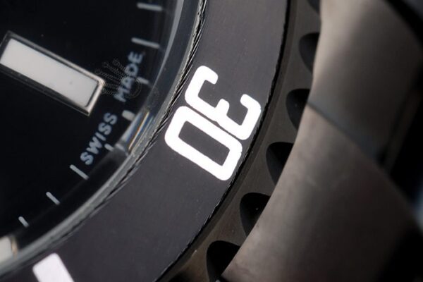 Rolex Submariner Wide Lady Black Bezel Black Dial Tachymeter