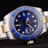 Rolex Submariner Blue Dial Blue Tachymeter
