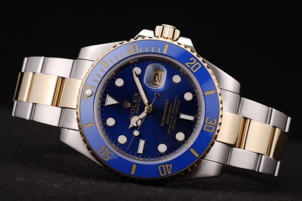 Rolex Submariner Blue Dial Blue Tachymeter