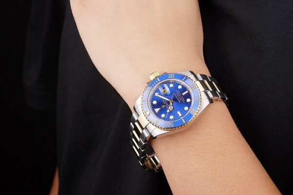 Rolex Submariner Blue Dial Blue Tachymeter