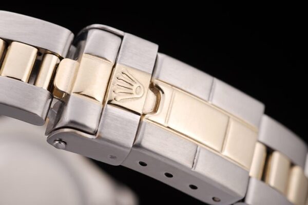 Rolex Yacht Master Gold White Dial Tachymeter