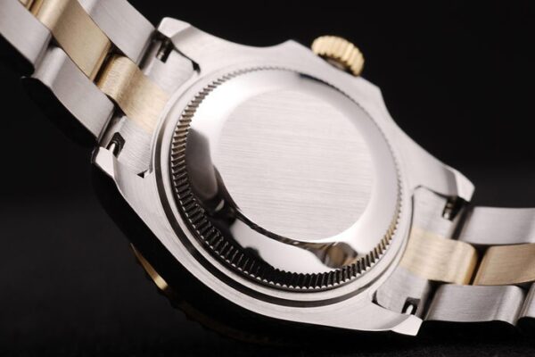 Rolex Yacht Master Gold White Dial Tachymeter