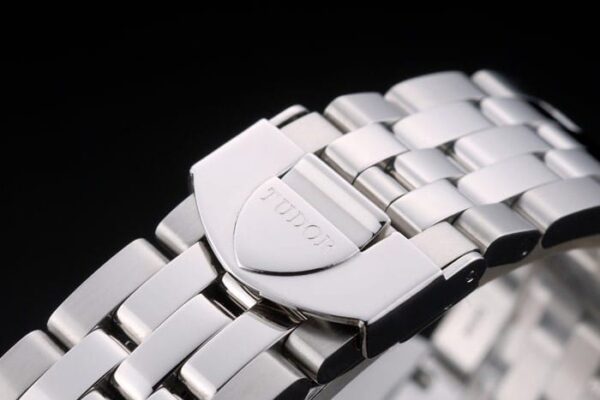 Swiss Tudor Classic Stainless Steel Bracelet Silver Patterned Silver Dial 80298