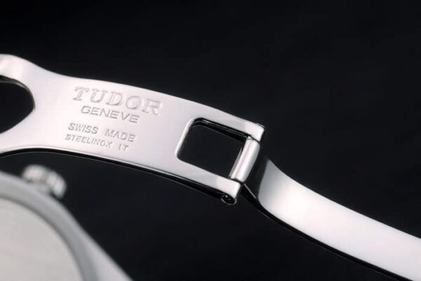 Swiss Tudor Classic Stainless Steel Bracelet Silver Patterned Silver Dial 80298