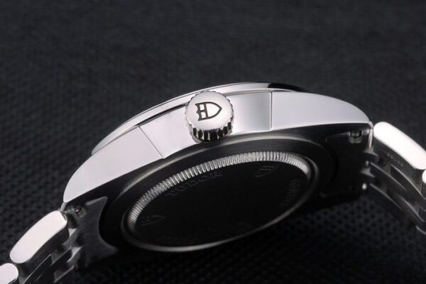 Swiss Tudor Classic Stainless Steel Bracelet Silver Patterned Silver Dial 80298