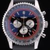 Breitling Certified Black Rubber Strap Black Dial Chronograph 80182