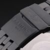 Breitling Certified Black Stainless Steel Strap Beige Dial Chronograph 80171