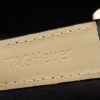 Tag Heuer Carrera Rose Gold Case Black Dial Black Leather Strap
