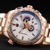 Tag Heuer Carrera Rose Gold Case White Dial