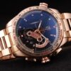 Tag Heuer Carrera Rose Gold Case Black Dial