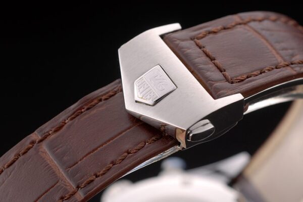 Tag Heuer Mikrograph Limited Edition Brown Leather Strap 7916
