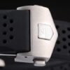 Swiss Tag Heuer Carrera Tachymeter Bezel Black Perforated Rubber Strap White Dial