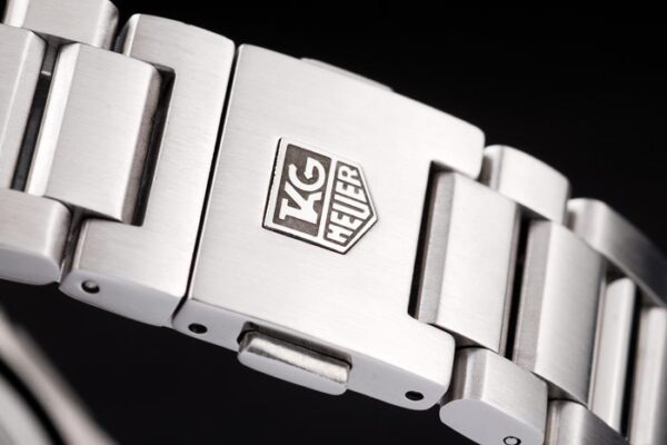 Swiss Tag Heuer Carrera Tachymeter Bezel Stainless Steel White Dial