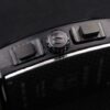 Tag Heuer Monaco Black Ceramic Case Black Dial Black Leather Strap