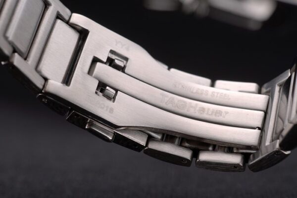 Tag Heuer Monaco Mikrograph Stainless Steel Strap Black Dial 7922