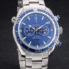 Omega Seamaster Planet Ocean Blue Tachymeter Blue Dial Stainless Steel Strap 80239