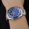 Omega Seamaster Planet Ocean Blue Tachymeter Blue Dial Stainless Steel Strap 80239