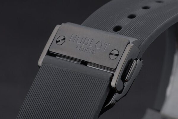 Hublot Big Bang Black Rubber Strap Black Checkered Dial 80193
