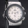 Hublot Big Bang Black Rubber Strap White Checkered Dial 80196