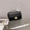 MK Sheepskin Bag Black Size: 25CmX16cmX8.5cm