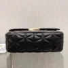 MK Sheepskin Bag Black Size: 25CmX16cmX8.5cm