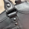 Biker bag Black Size: 33cm